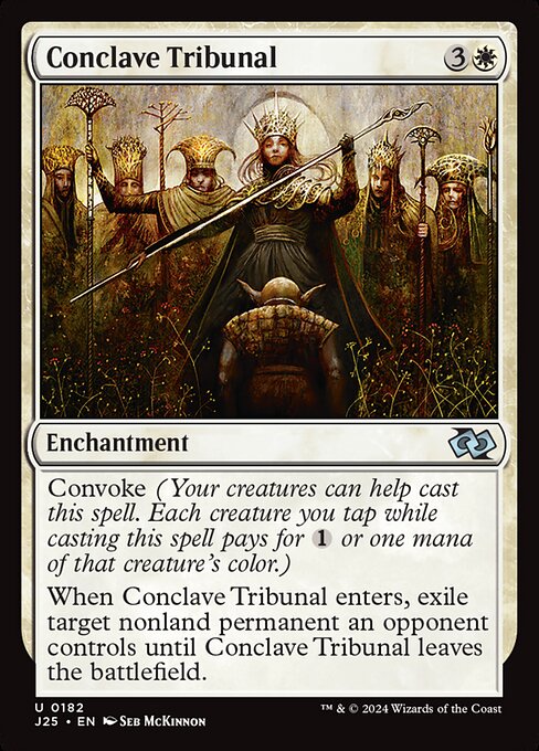 Foundations Jumpstart - 182 - Conclave Tribunal - Uncommon - W - Non-foil