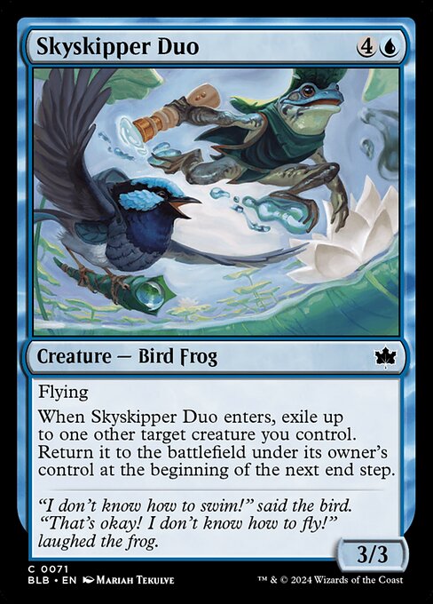 Bloomburrow - 71 - Skyskipper Duo - Common - U - Foil