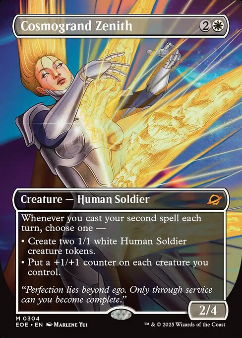 Edge of Eternities - 304 - Cosmogrand Zenith - Mythic - W - Non-foil