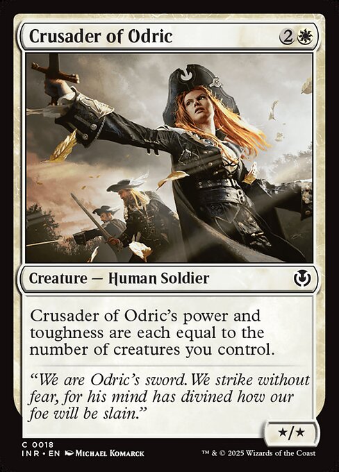 Innistrad Remastered - 18 - Crusader of Odric - Common - W - Non-foil