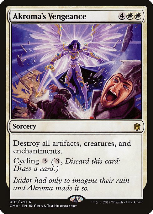Commander Anthology - 2 - Akroma's Vengeance - Rare - W - Non-foil