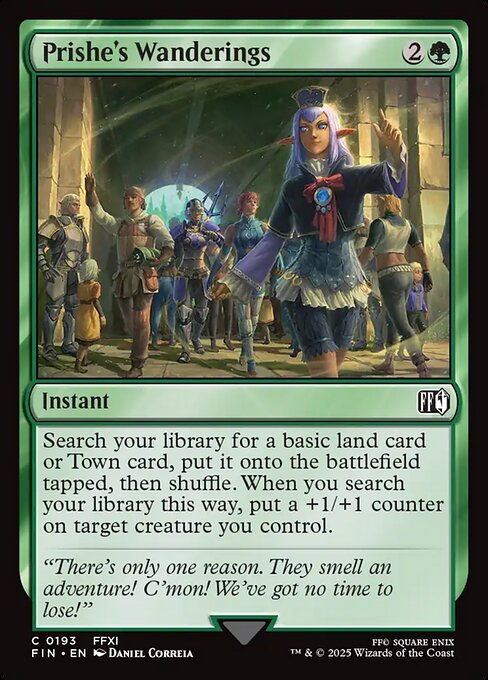 Final Fantasy - 193 - Prishe's Wanderings - Common - G - Foil