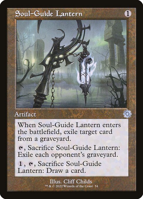 The Brothers' War Retro Artifacts - 54 - Soul-Guide Lantern - Uncommon - C - Non-foil