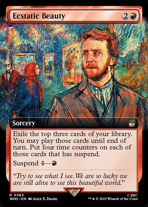 Doctor Who - 383 - Ecstatic Beauty - Rare - R - Foil