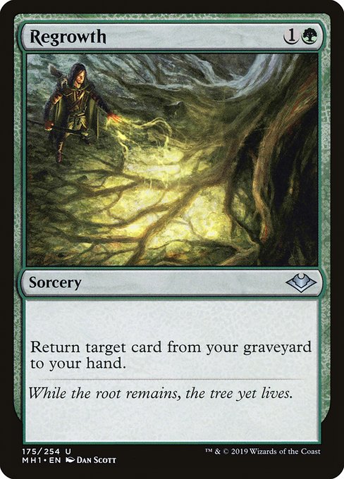 Modern Horizons - 175 - Regrowth - Uncommon - G - Non-foil