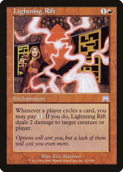 Onslaught - 217 - Lightning Rift - Uncommon - R - Non-foil
