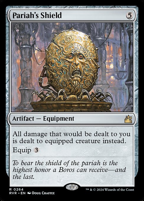 Ravnica Remastered - 264 - Pariah's Shield - Rare - C - Non-foil