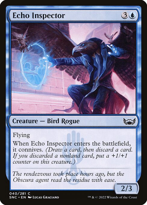 Streets of New Capenna - 40 - Echo Inspector - Common - U - Non-foil