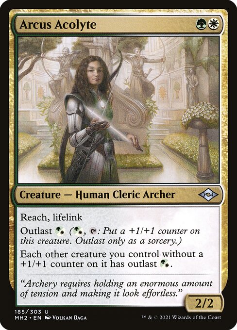 Modern Horizons 2 - 185 - Arcus Acolyte - Uncommon - WG - Non-foil