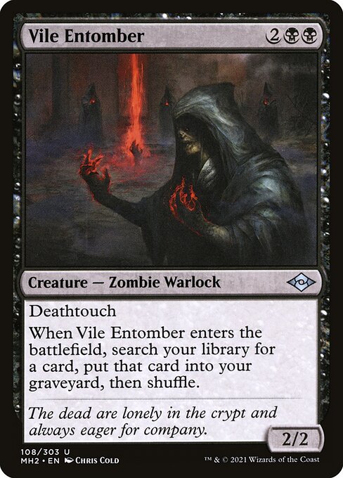 Modern Horizons 2 - 108 - Vile Entomber - Uncommon - B - Non-foil