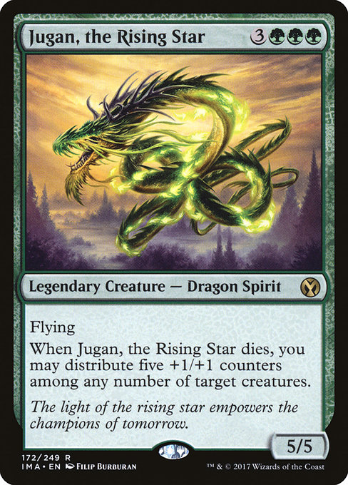 Iconic Masters - 172 - Jugan, the Rising Star - Rare - G - Non-foil
