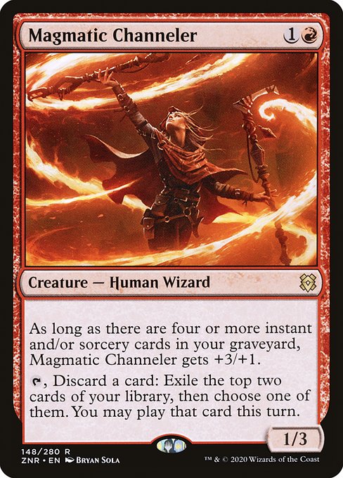 Zendikar Rising - 148 - Magmatic Channeler - Rare - R - Non-foil
