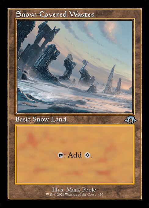 Modern Horizons 3 - 439 - Snow-Covered Wastes - Uncommon - C - Non-foil