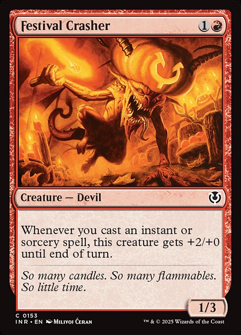 Innistrad Remastered - 153 - Festival Crasher - Common - R - Non-foil