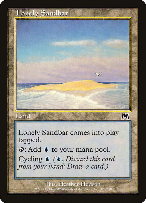 Onslaught - 320 - Lonely Sandbar - Common - C - Non-foil