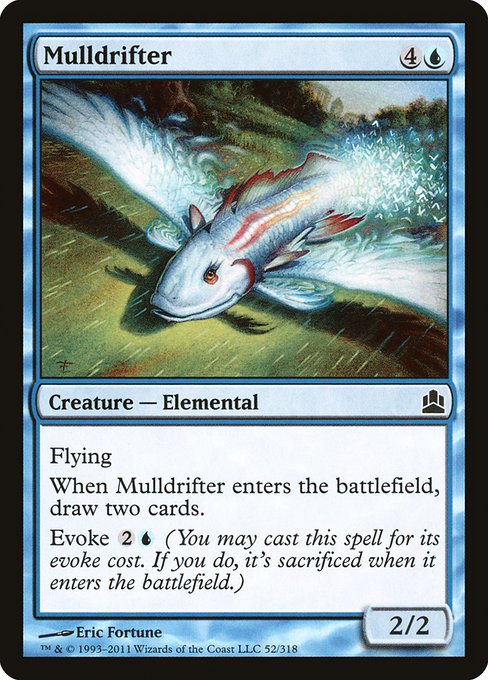Commander 2011 - 52 - Mulldrifter - Common - U - Non-foil