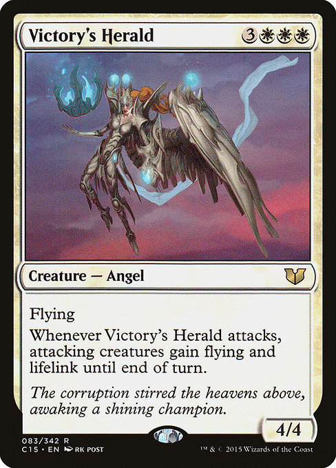 Commander 2015 - 83 - Victory's Herald - Rare - W - Non-foil