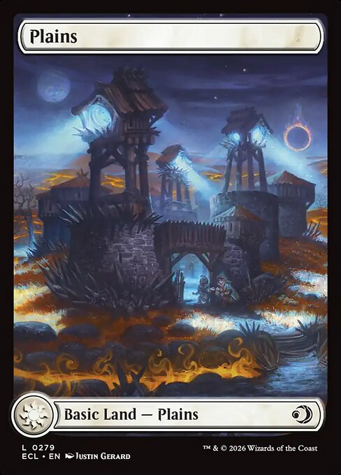 Lorwyn Eclipsed - 279 - Plains - Common - C - Non-foil