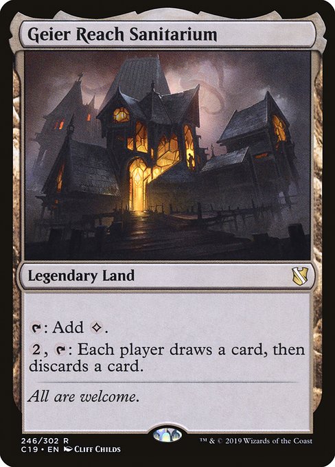 Commander 2019 - 246 - Geier Reach Sanitarium - Rare - C - Non-foil
