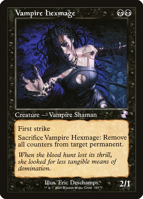 Time Spiral Remastered - 335 - Vampire Hexmage - Special - B - Foil