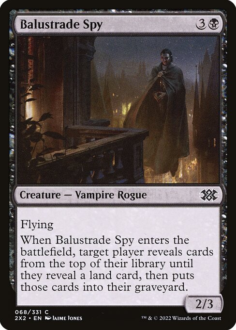 Double Masters 2022 - 68 - Balustrade Spy - Common - B - Non-foil