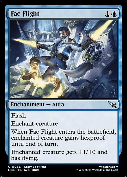 Murders at Karlov Manor - 56 - Fae Flight - Uncommon - U - Non-foil