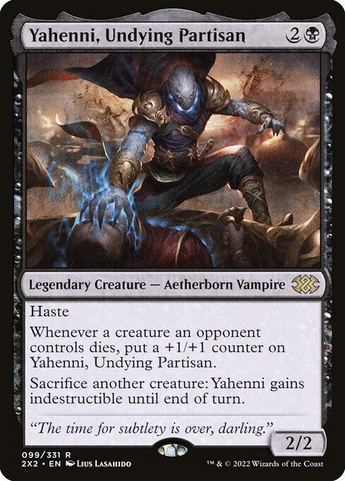 Double Masters 2022 - 99 - Yahenni, Undying Partisan - Rare - B - Non-foil