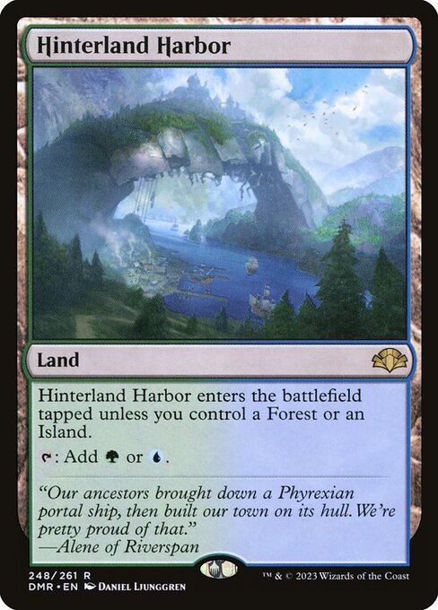 Dominaria Remastered - 248 - Hinterland Harbor - Rare - C - Non-foil