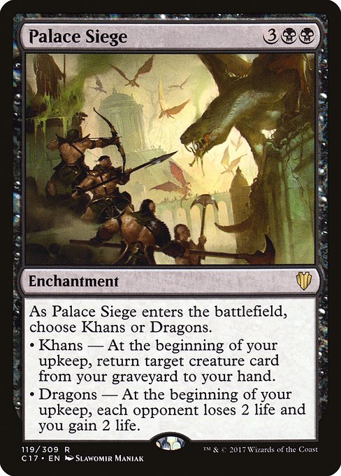 Commander 2017 - 119 - Palace Siege - Rare - B - Non-foil