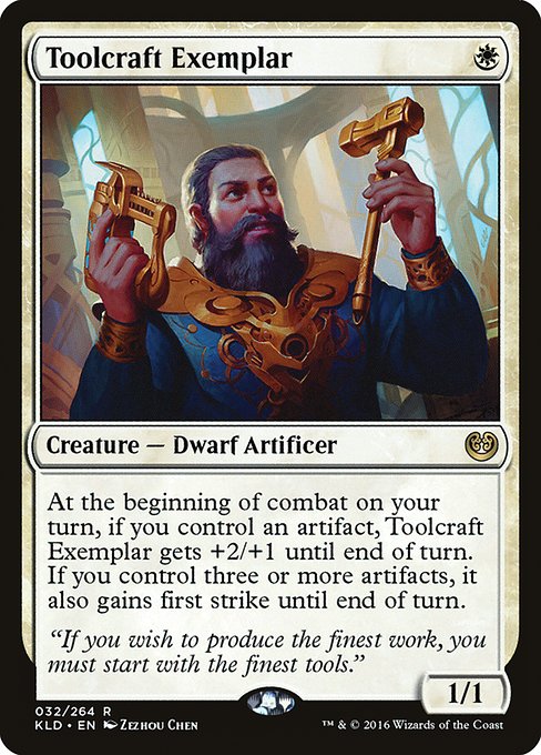 Kaladesh - 32 - Toolcraft Exemplar - Rare - W - Non-foil