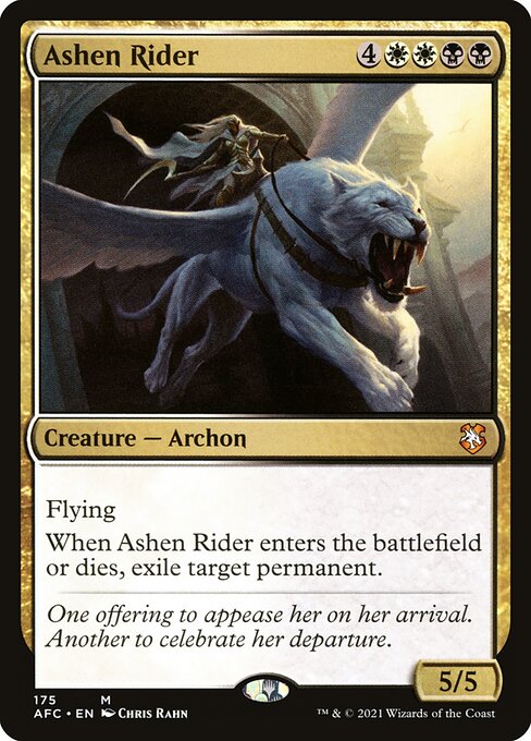 Forgotten Realms Commander - 175 - Ashen Rider - Mythic - WB - Non-foil
