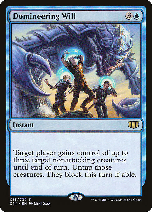 Commander 2014 - 13 - Domineering Will - Rare - U - Non-foil