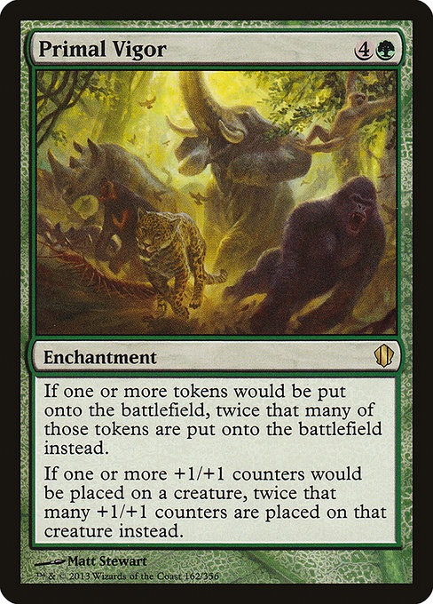 Commander 2013 - 162 - Primal Vigor - Rare - G - Non-foil
