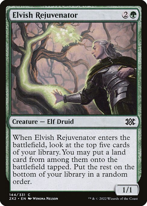 Double Masters 2022 - 144 - Elvish Rejuvenator - Common - G - Non-foil