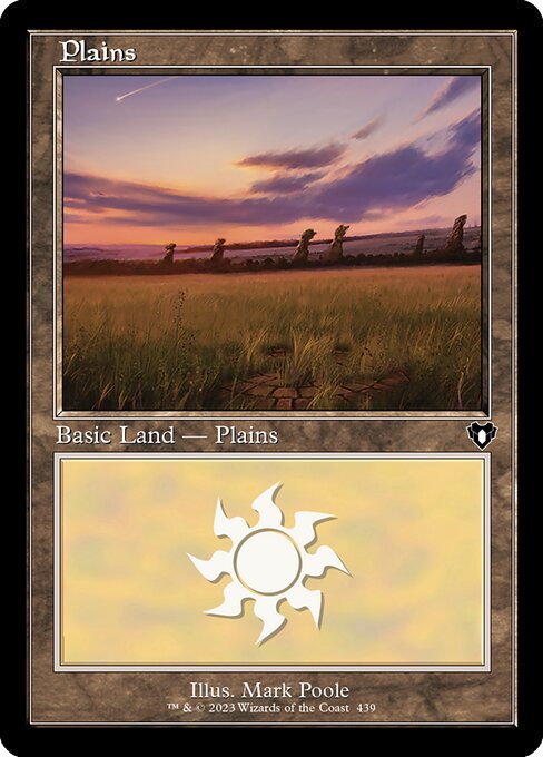 Commander Masters - 439 - Plains - Common - C - Non-foil