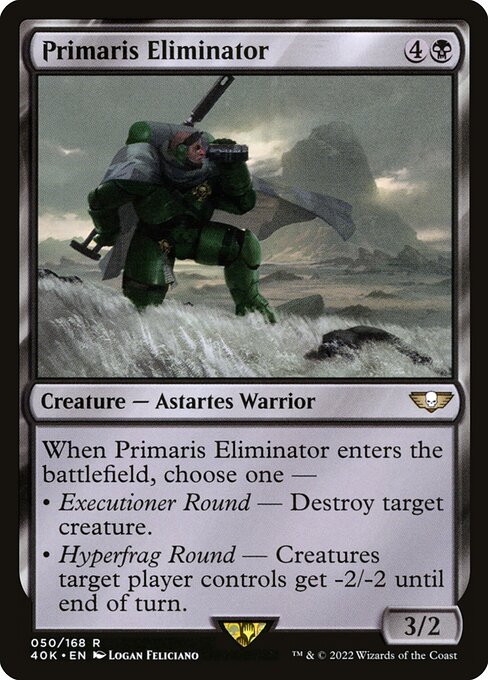 Warhammer 40,000 Commander - 50 - Primaris Eliminator - Rare - B - Non-foil