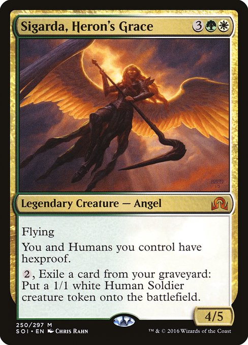 Shadows over Innistrad - 250 - Sigarda, Heron's Grace - Mythic - WG - Non-foil