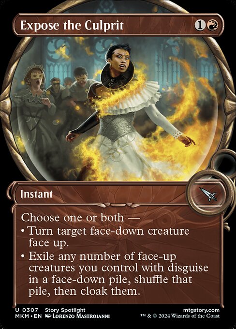 Murders at Karlov Manor - 307 - Expose the Culprit - Uncommon - R - Non-foil