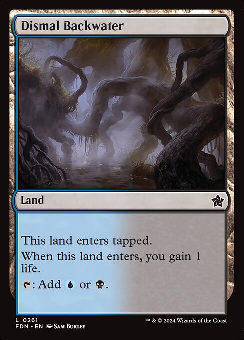 Foundations - 261 - Dismal Backwater - Common - C - Non-foil