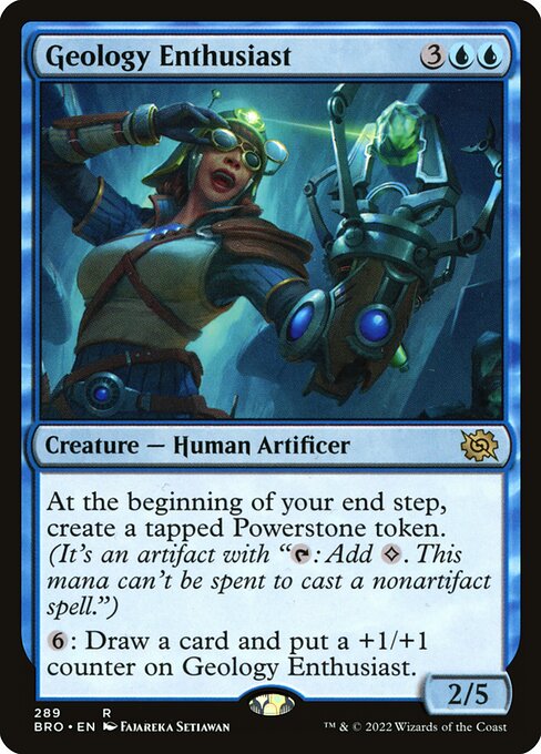 The Brothers' War - 289 - Geology Enthusiast - Rare - U - Non-foil