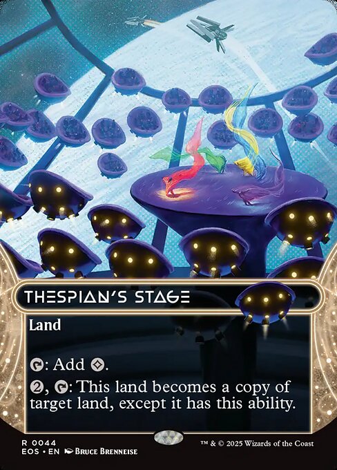 Edge of Eternities: Stellar Sights - 44 - Thespian's Stage - Rare - C - Non-foil