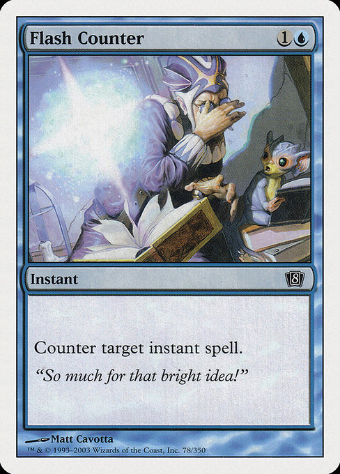 Eighth Edition - 78 - Flash Counter - Common - U - Non-foil
