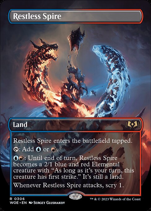 Wilds of Eldraine - 306 - Restless Spire - Rare - C - Foil