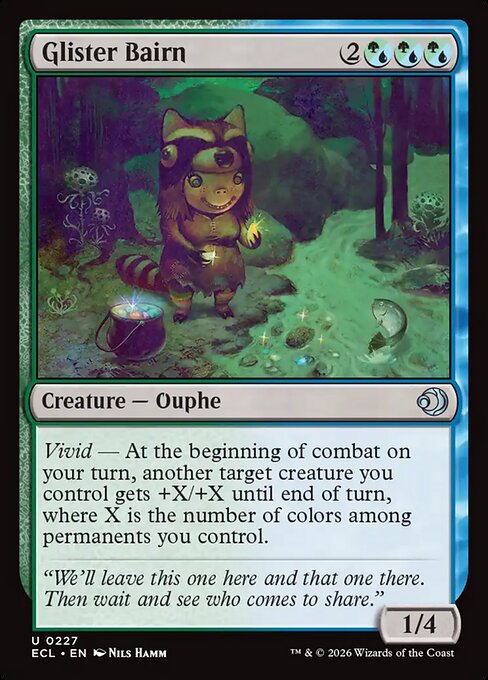 Lorwyn Eclipsed - 227 - Glister Bairn - Uncommon - UG - Non-foil