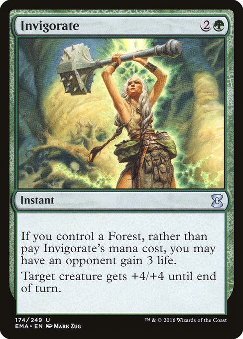 Eternal Masters - 174 - Invigorate - Uncommon - G - Non-foil