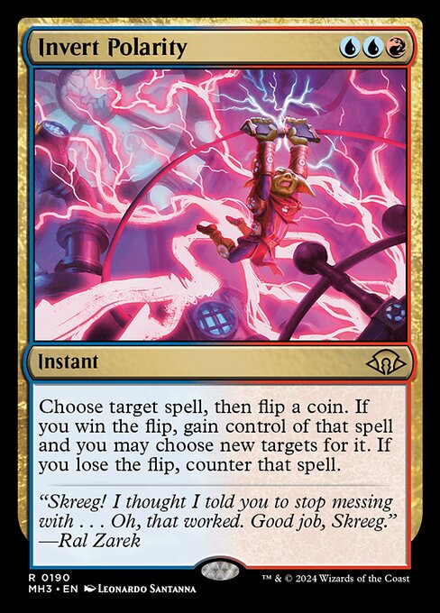 Modern Horizons 3 - 190 - Invert Polarity - Rare - UR - Non-foil