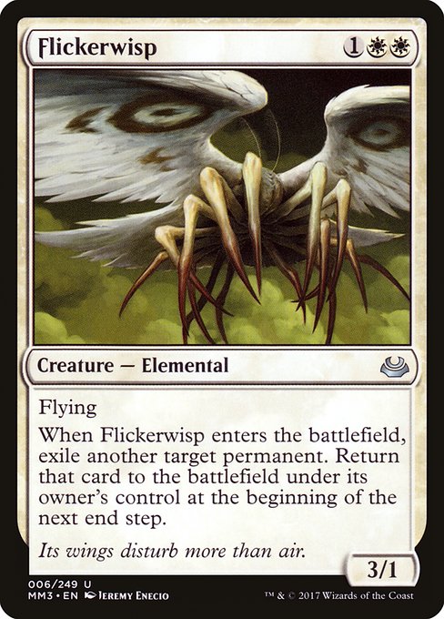 Modern Masters 2017 - 6 - Flickerwisp - Uncommon - W - Non-foil