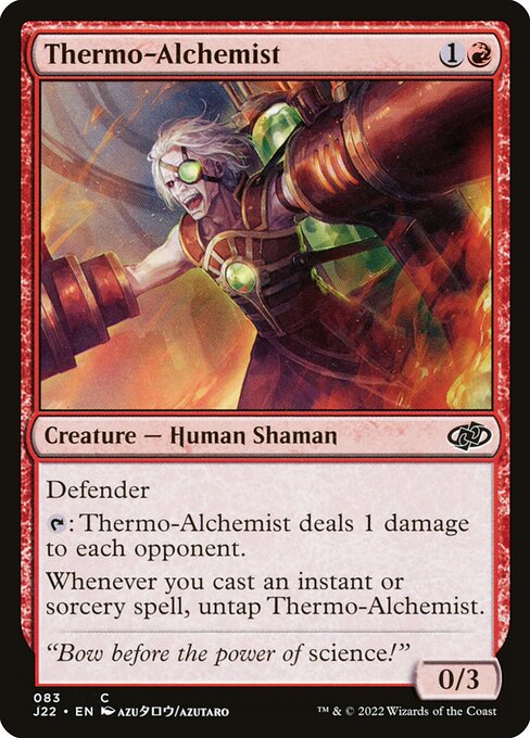Jumpstart 2022 - 83 - Thermo-Alchemist - Common - R - Non-foil