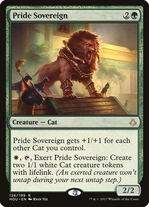 Hour of Devastation - 126 - Pride Sovereign - Rare - G - Foil