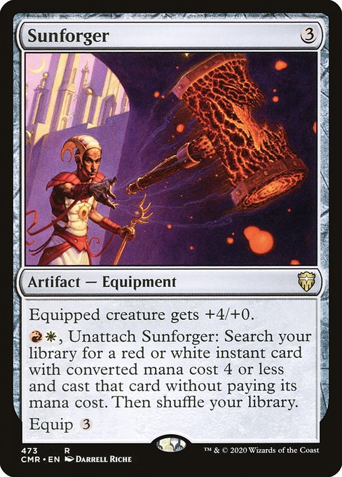 Commander Legends - 473 - Sunforger - Rare - C - Non-foil